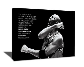 Michael Jordan Quote Etsy