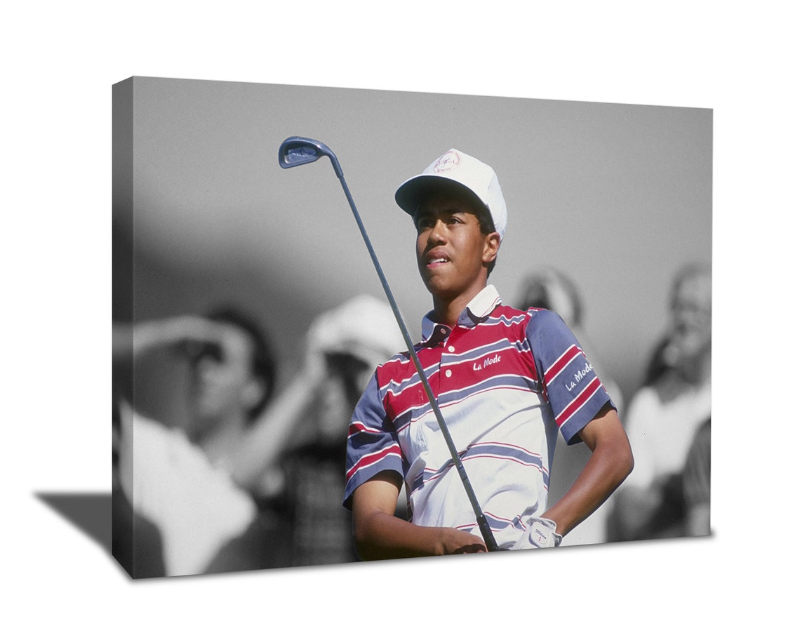 Tiger Woods Wall Art Canvas Golf Poster Motivation Wall | Etsy