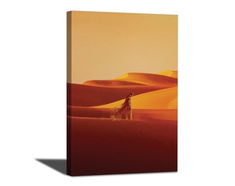 Dune Wall Art Canvas Dune Movie Poster Paul Atreides | Etsy