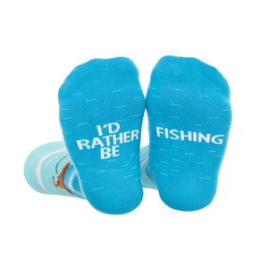 Funny Fishing Socks -  UK