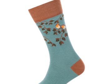 Red Robin Cotton Socks | Combed Cotton Blend, UK 7-12