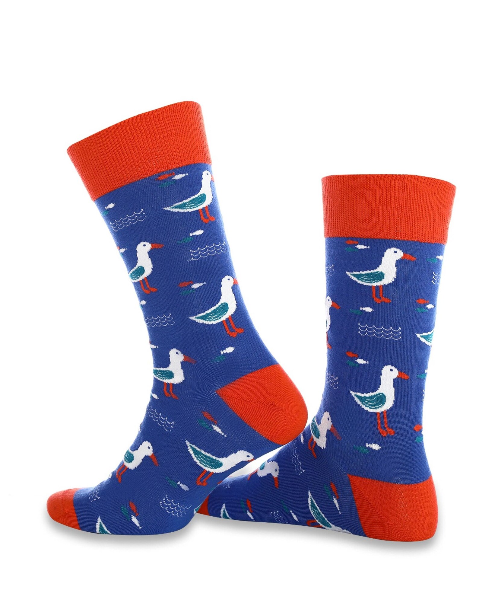 Seagull Mens Cotton Socks Socks Gift Idea Gift Novelty Etsy UK