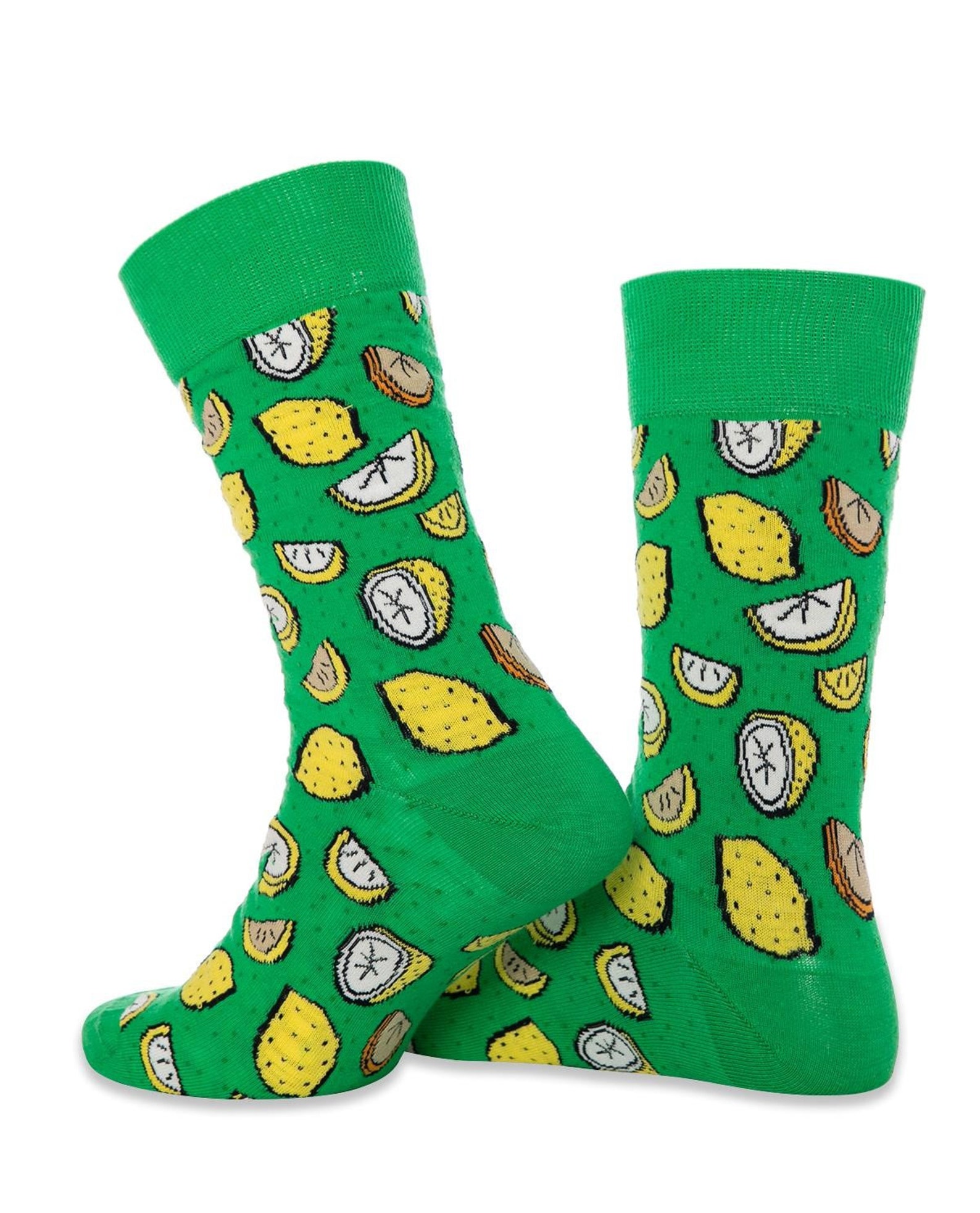 Lemon Sock Gift Idea Sea Knot Men's Premium Combed | Etsy