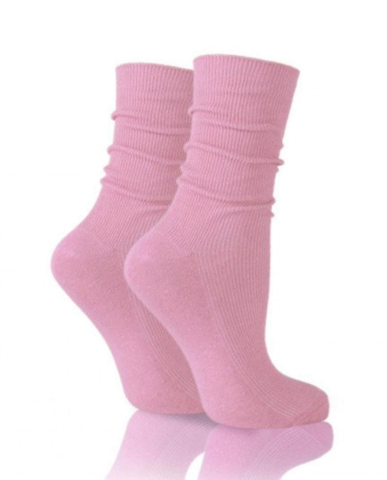 Slouchy Bed Sock Diabetic Plain Color Sock Cute Socks Etsy UK