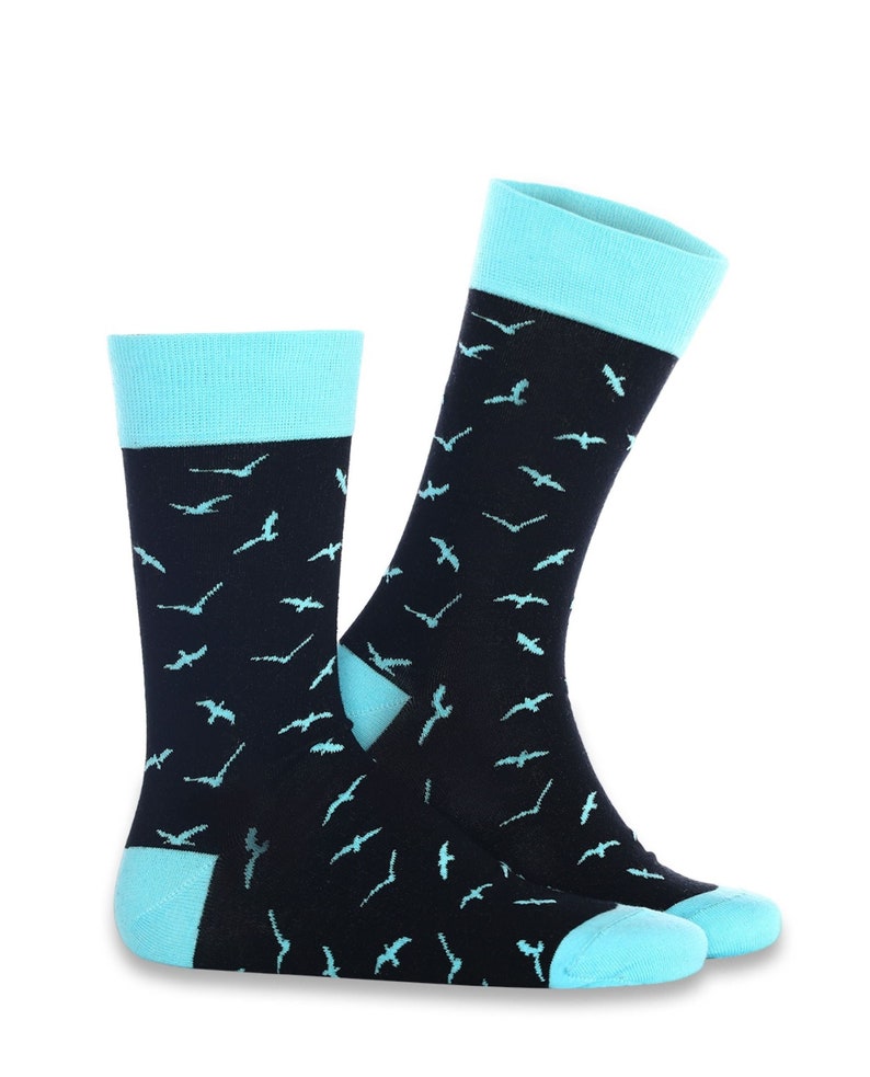 Seagull Mens Cotton Socks Socks Gift Idea Gift Novelty Etsy UK
