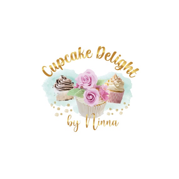 Custom Logo Design Cupcakes Logo Design Sweet Treats Logo | Etsy