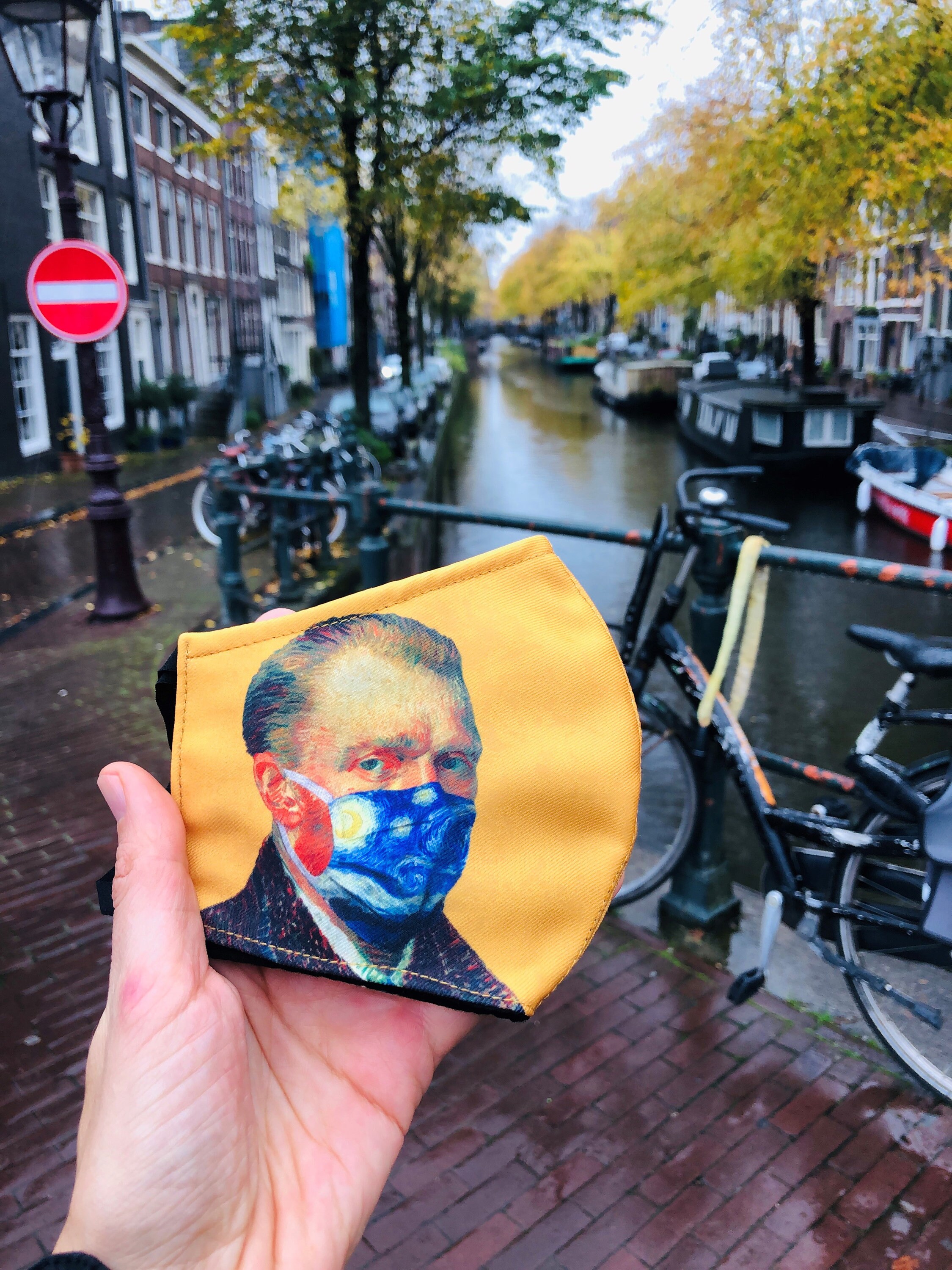 Máscara de la cara de Vincent van Gogh máscara de arte Etsy