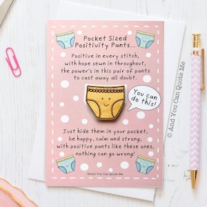 Pocket Hug, Positivity Card, You Got This, You Can, Encouragement Gift, Motivational Quote, New Job, Exam Luck, Good Luck Token, Keepsake