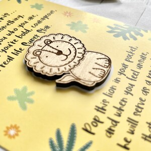 Pocket Hug, You Got This, Be Brave, Anxiety Card, First Day at School, Self Confidence Gift, Believe in Yourself, And You Can Quote Me image 2