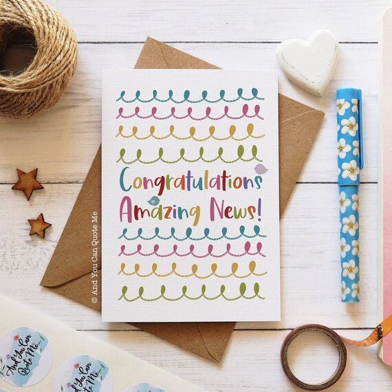 Congratulations Card Passed Exams Passed Driving Test New | Etsy
