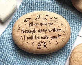 Bible Verse Gift, Christian Gift, Sympathy Gift, Loss of Loved Ones, Anxiety Gift, Encouragement Quote, And You Can Quote Me, Keepsake Gift
