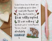 Thank You Card, Friendship Card, Thank You Friend, Thank You Colleague, LSA Card, Thank You Teacher, Key Worker Card, Just Because