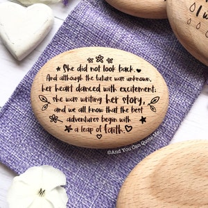 New Adventure Pebble, New Job Gift, Starting University, Starting College, Encouragement Gift, Girl Boss, You Got This, And You Can Quote Me