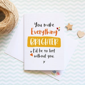 Positivity Card Card for Friend Friendship Card Thank You | Etsy