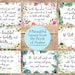 4x6 Bible Verse Cards, Psalms Quotes, Instant Download Cards, Printable ...