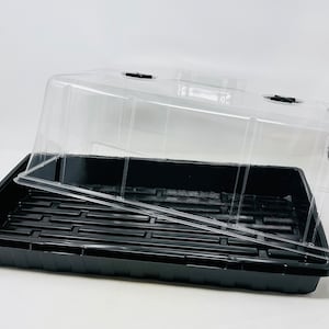 Heavy duty Extra thick 5 packs seeding trays with Dome kit 1020 tray no holes