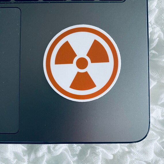 Burnt Orange Radiology Symbol Sticker Radiology Sticker Etsy Ireland