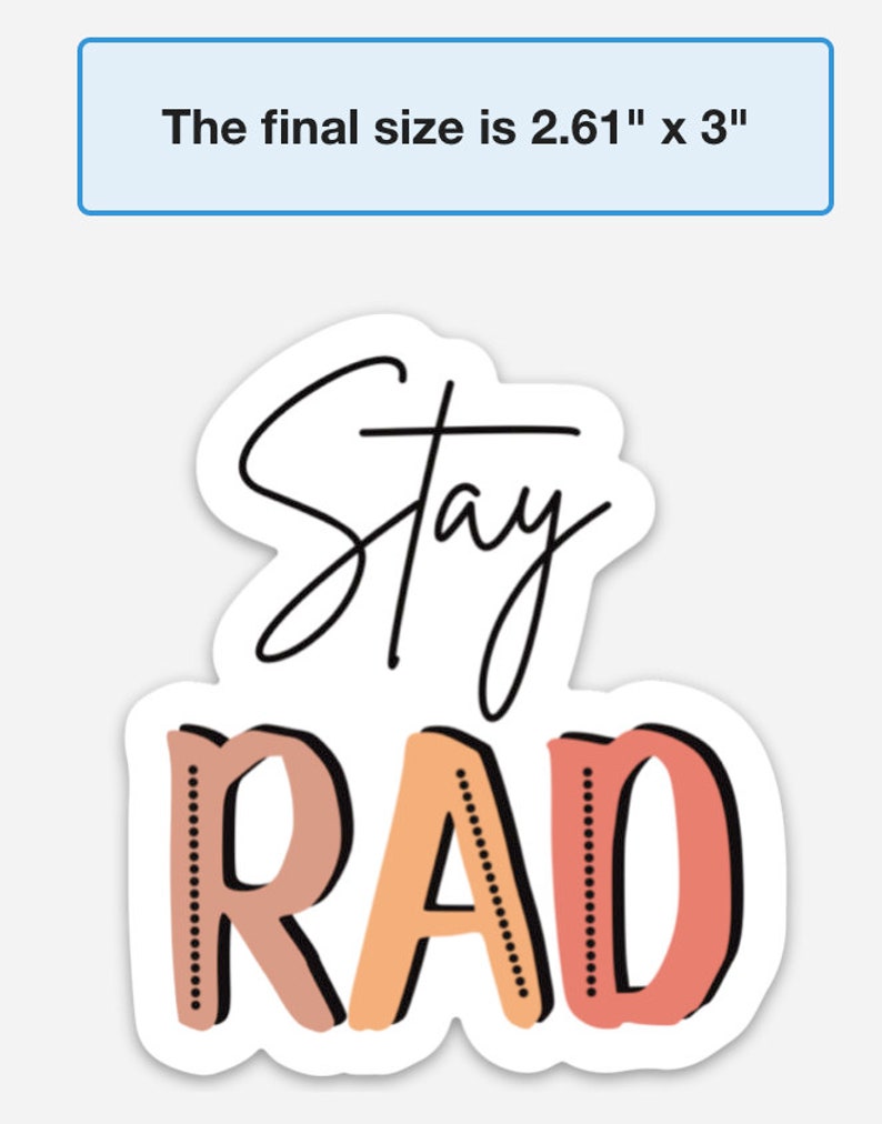 Radiology Sticker Rad Tech Sticker Rad Tech Decal Etsy