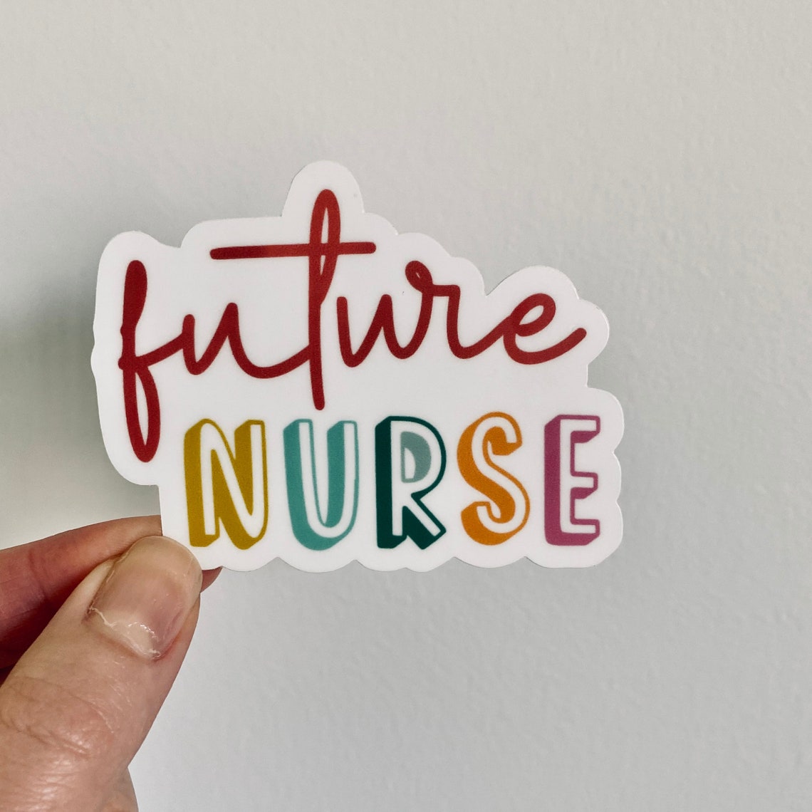 Nursing Sticker Nursing Student Sticker Nurse School Etsy