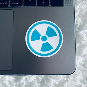 Blue Radiology Symbol Sticker, Radiology Sticker, Radiology Gift, Rad Tech Sticker, Radiology, Radiology Technician, Radiologist