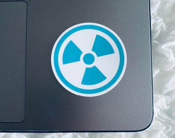 Blue Radiology Symbol Sticker, Radiology Sticker, Radiology Gift, Rad Tech Sticker, Radiology, Radiology Technician, Radiologist
