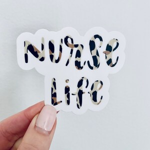 Nursing Sticker, Nursing Student Sticker, Healthcare Sticker, Nurse Life Colorful Sticker, Nursing Student, Nursing School, Future Nurse