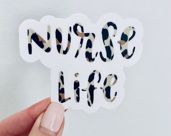 Nursing Sticker, Nursing Student Sticker, Healthcare Sticker, Nurse Life Colorful Sticker, Nursing Student, Nursing School, Future Nurse