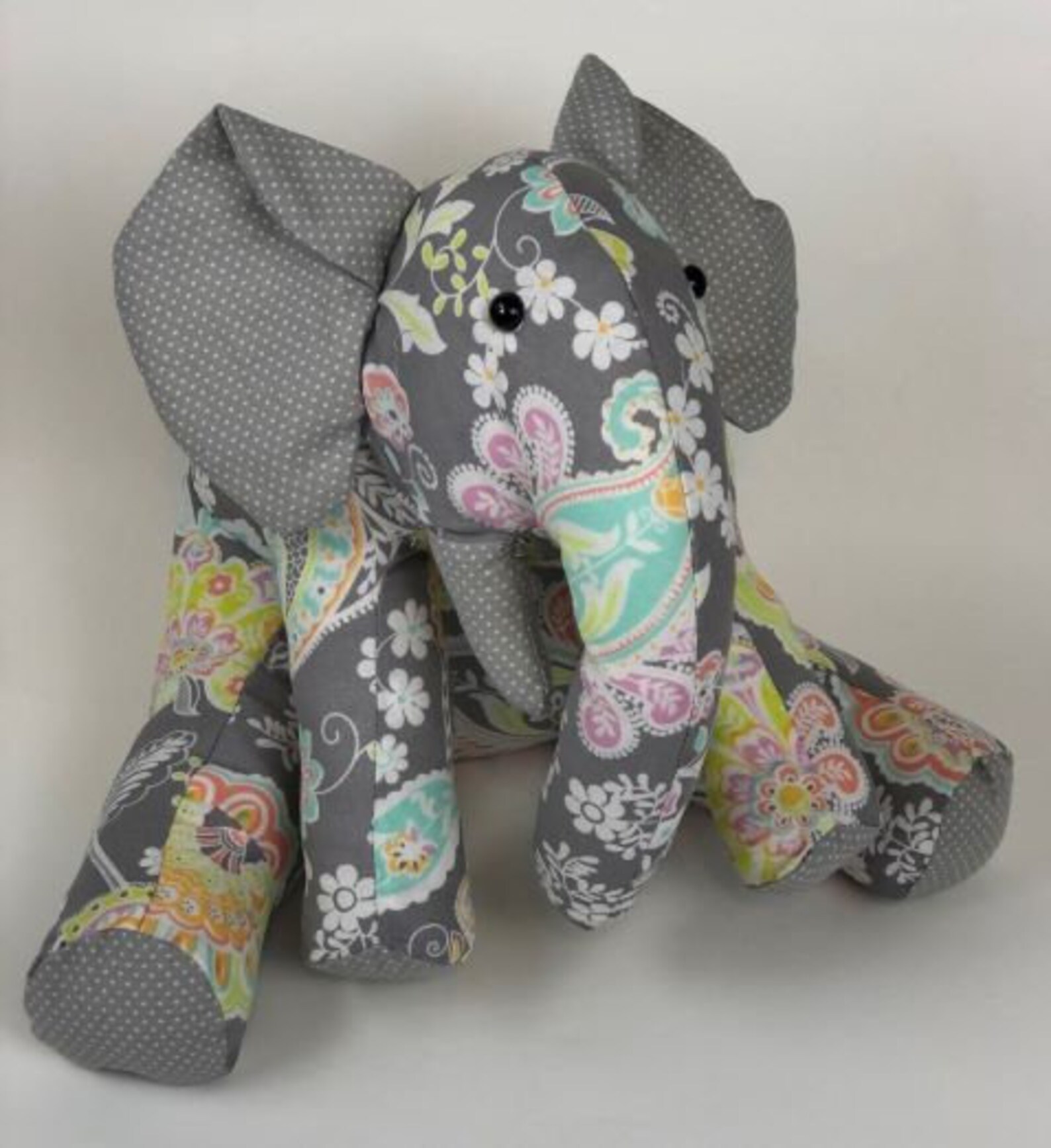 Ellie Elephant Stuffed Animal / Plushie Toy | Etsy