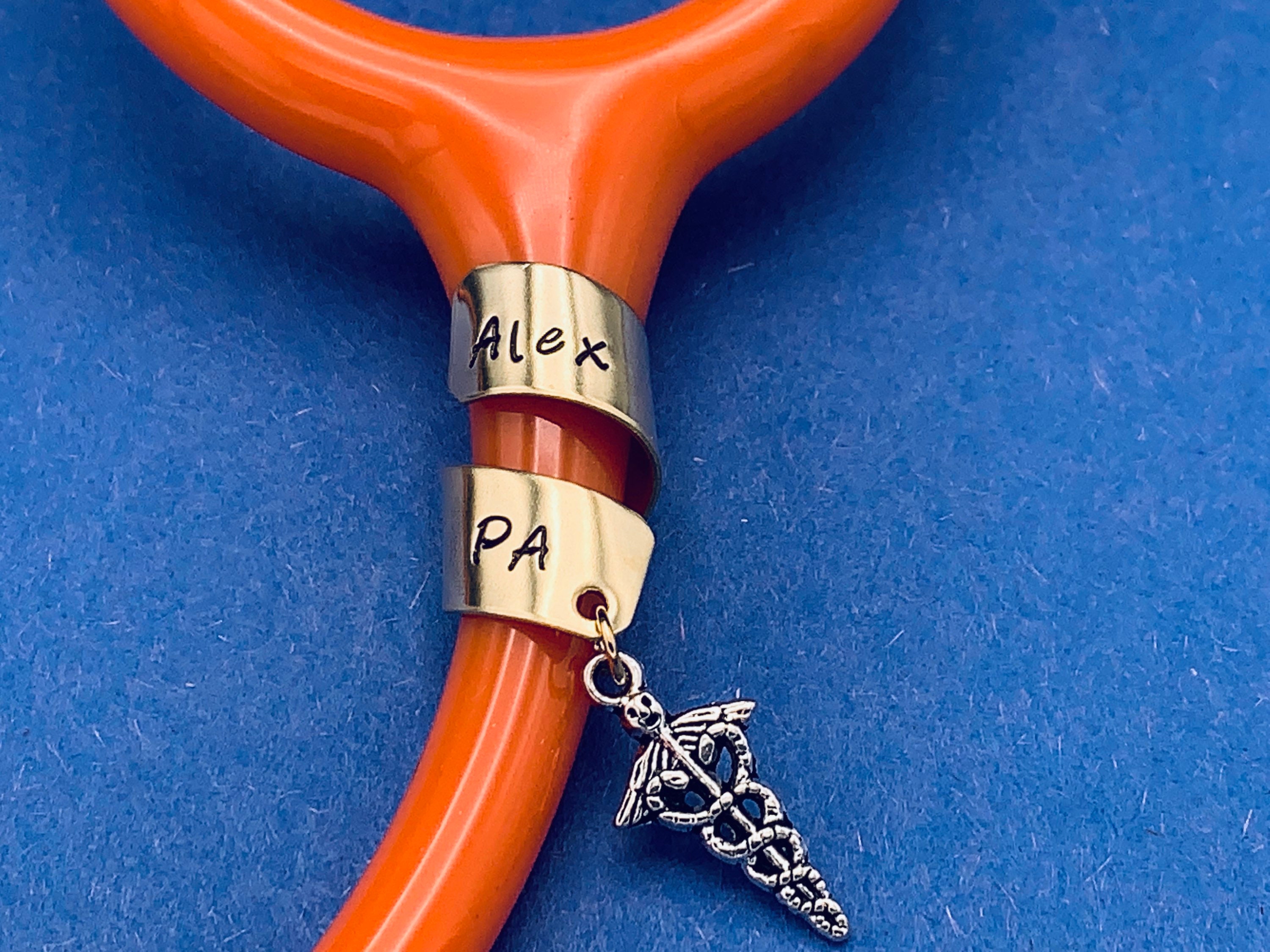 Stethoscope ID Tag / Littmann ID Tag / Stethoscope Charm / Etsy