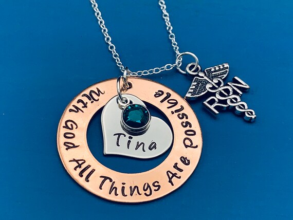 Collana Con Ciondolo Benda In Argento, Per Medici E Infermieri, 45cm, Regalo Professionale