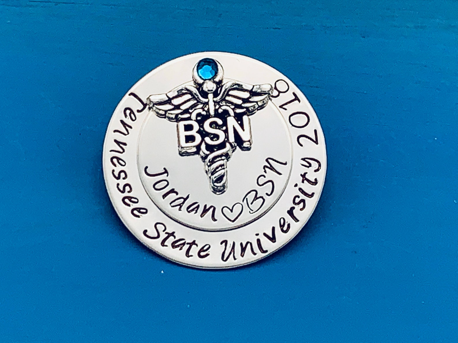 Personalized Pin for BSN / BSN Gift /bsn /nurses / Nursing Etsy