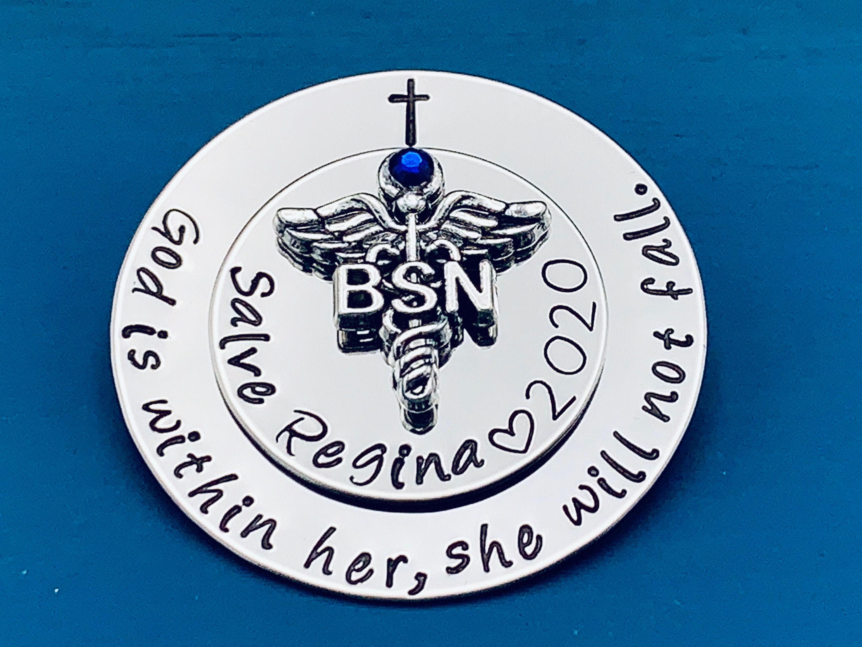 Personalized Pin for BSN / BSN Gift /bsn /nurses / Nursing Etsy UK