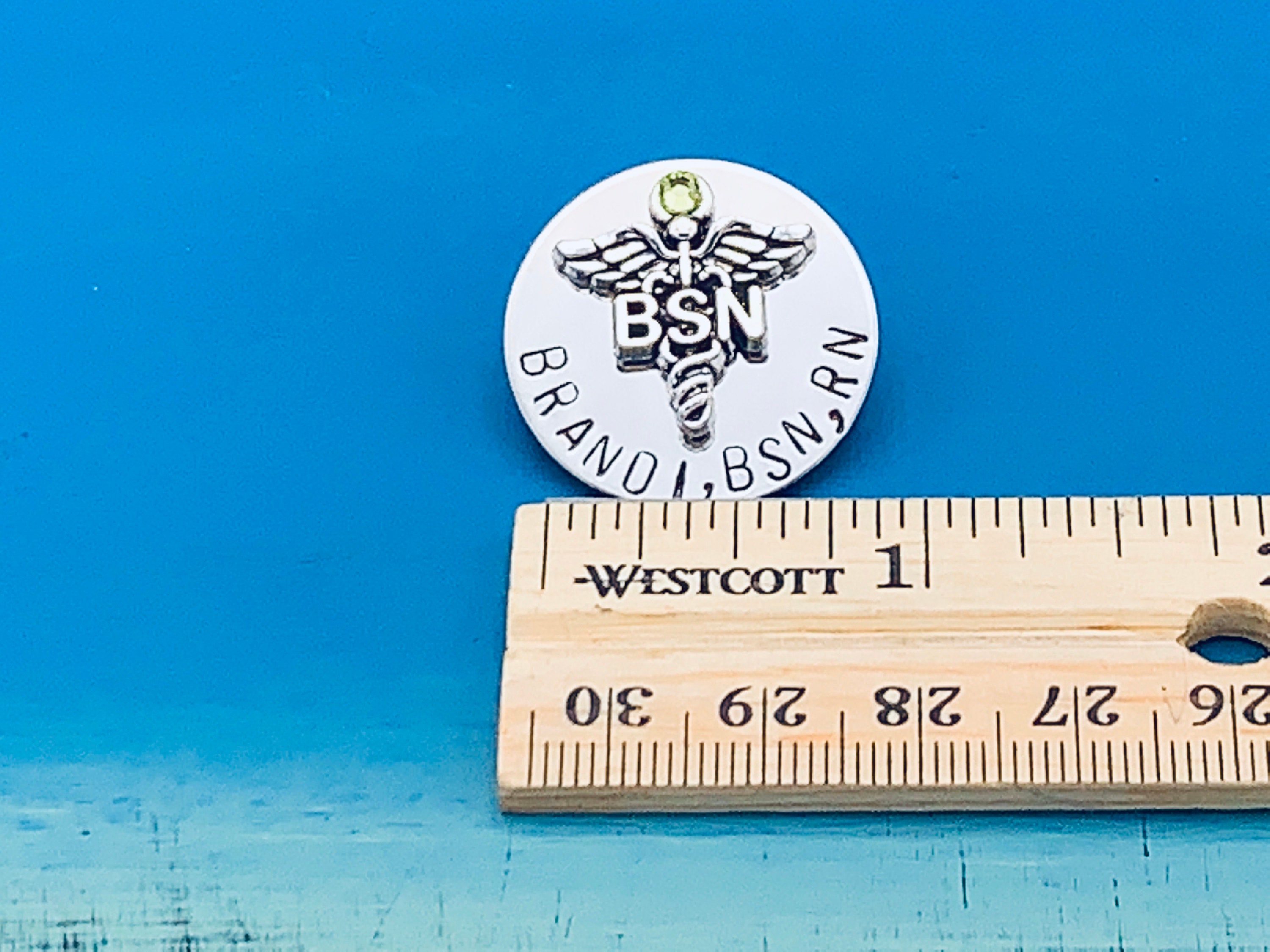 Personalized Pin for BSN / Bsn Gift /bsn /Nurses / Nursing | Etsy