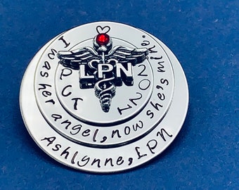 Pin personalizado para RN / Rn Gift / bsn / Nurses / Nursing Student Gift / Nursing Pinning Ceremony / RN pin / Nurse Gift / Nursing Graduate