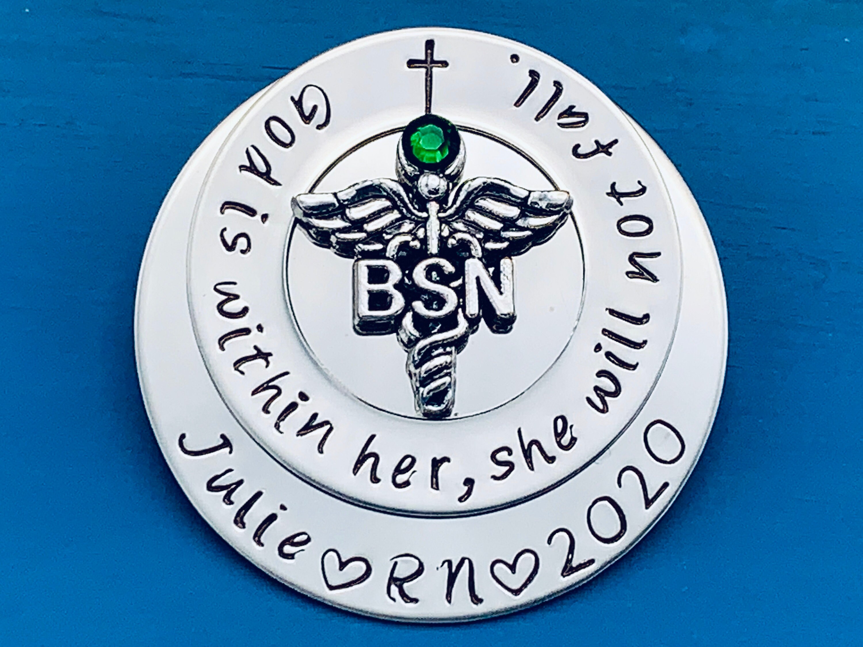 Personalized Pin for BSN/ BSN Gift /bsn /nurses / Nursing Etsy New