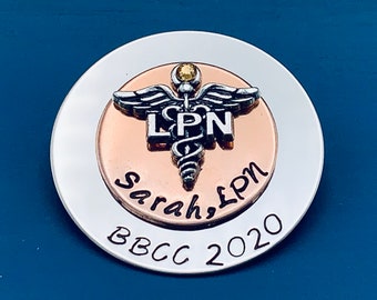 Personalized Pin for LPN / Rn Gift /bsn /Nurses / Nursing Student Gift /  Nursing Pinning Ceremony / RN pin / Nurse Gift / Nursing Graduate