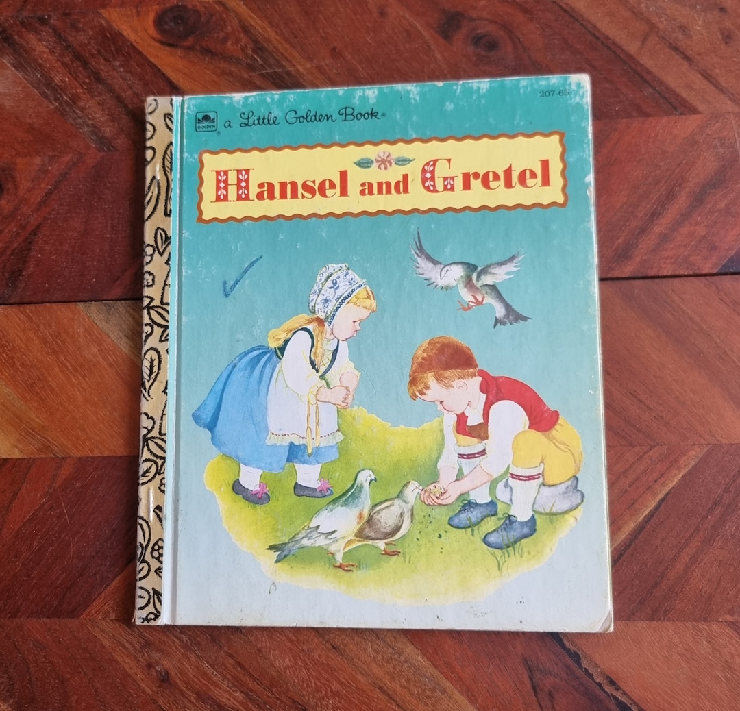 Children's Book Little Golden Book Hansel and Gretel 1982 Edition