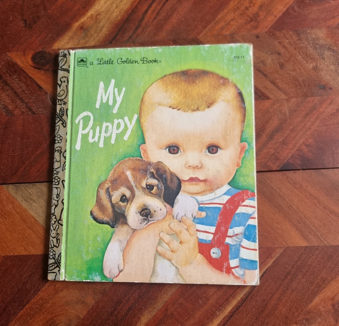 アメリカンヴィンテージ　犬の絵本　Little Golden Books　3冊 3冊set】アメリカ ヴィンテージ絵本【 Little Golden Book