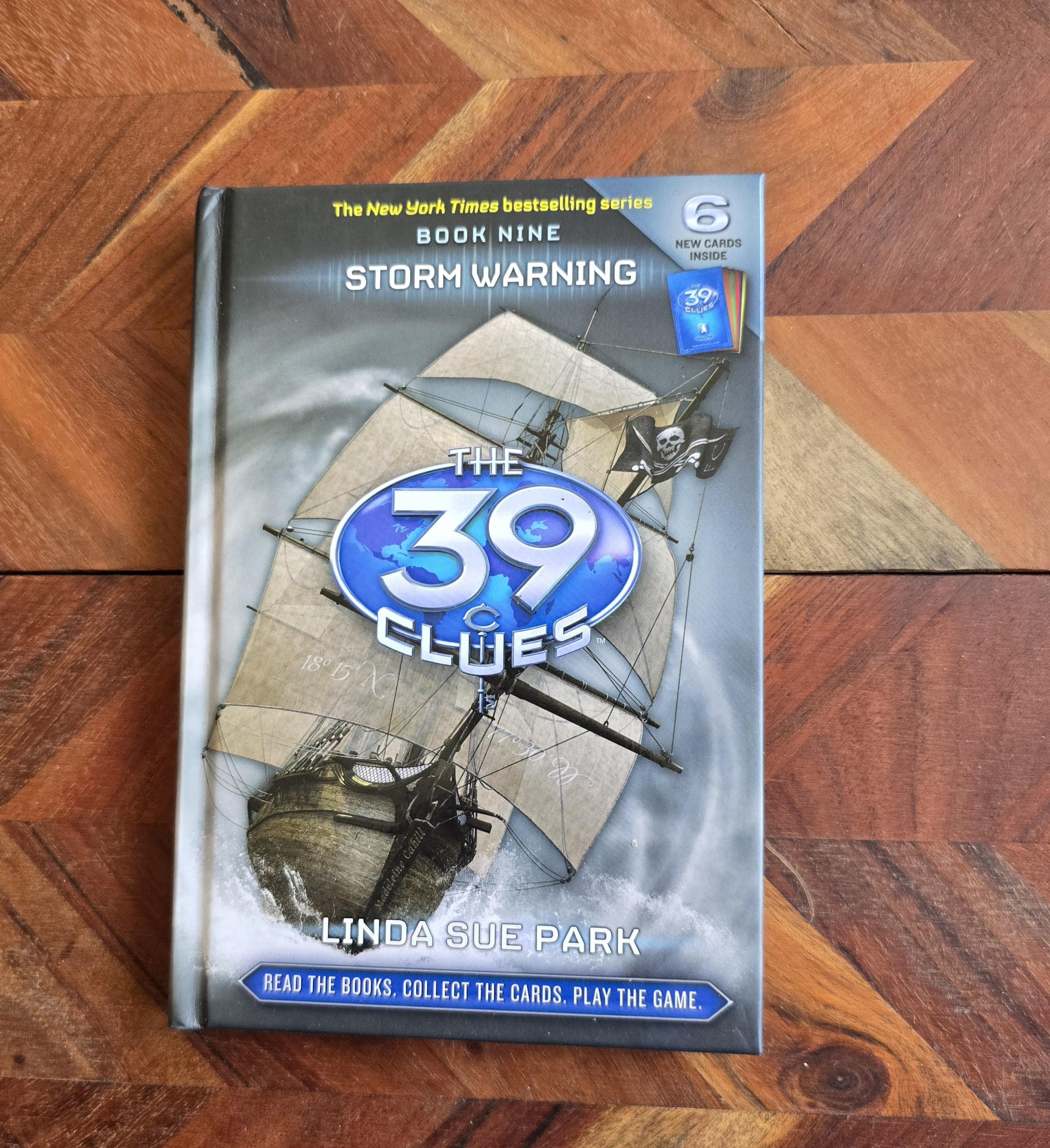 Children's Book - the 39 Clues - Storm Warning - Linda Sue Park - Book No.  9- Hardcover Edition - Game Cards Missing - Etsy