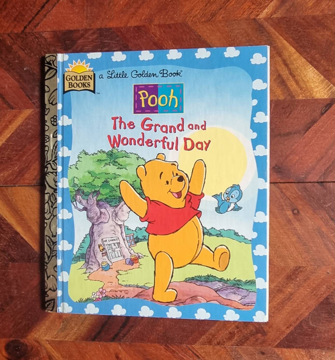 Vintage Children's Book - Little Golden Book - Pooh - the Grand