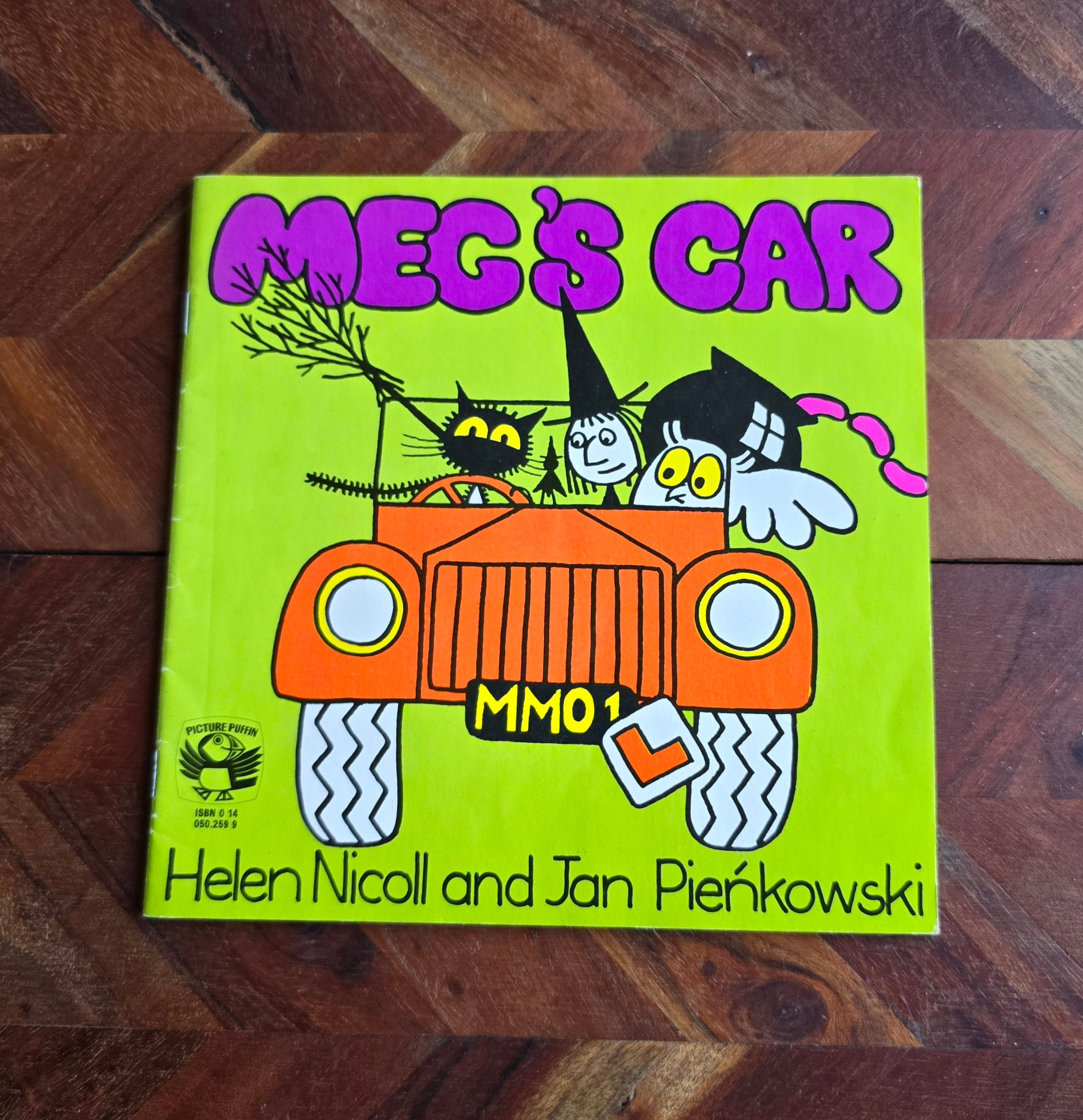 Vintage Children's Book - Meg's Car - Helen Nicoll and Jan