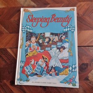 Kate Spade Inspired Sleeping Beauty Fairytale Hardback Book 