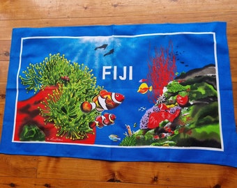 Vintage Tea Towel - Fiji - Cotton