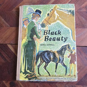 Vintage Childrens Book - Black Beauty - Anna Sewell  -1963 Hardcover Edition