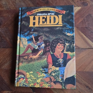 Vintage Children Books - Heidi - Johanna Spyri - 1980 Hard Cover Edition
