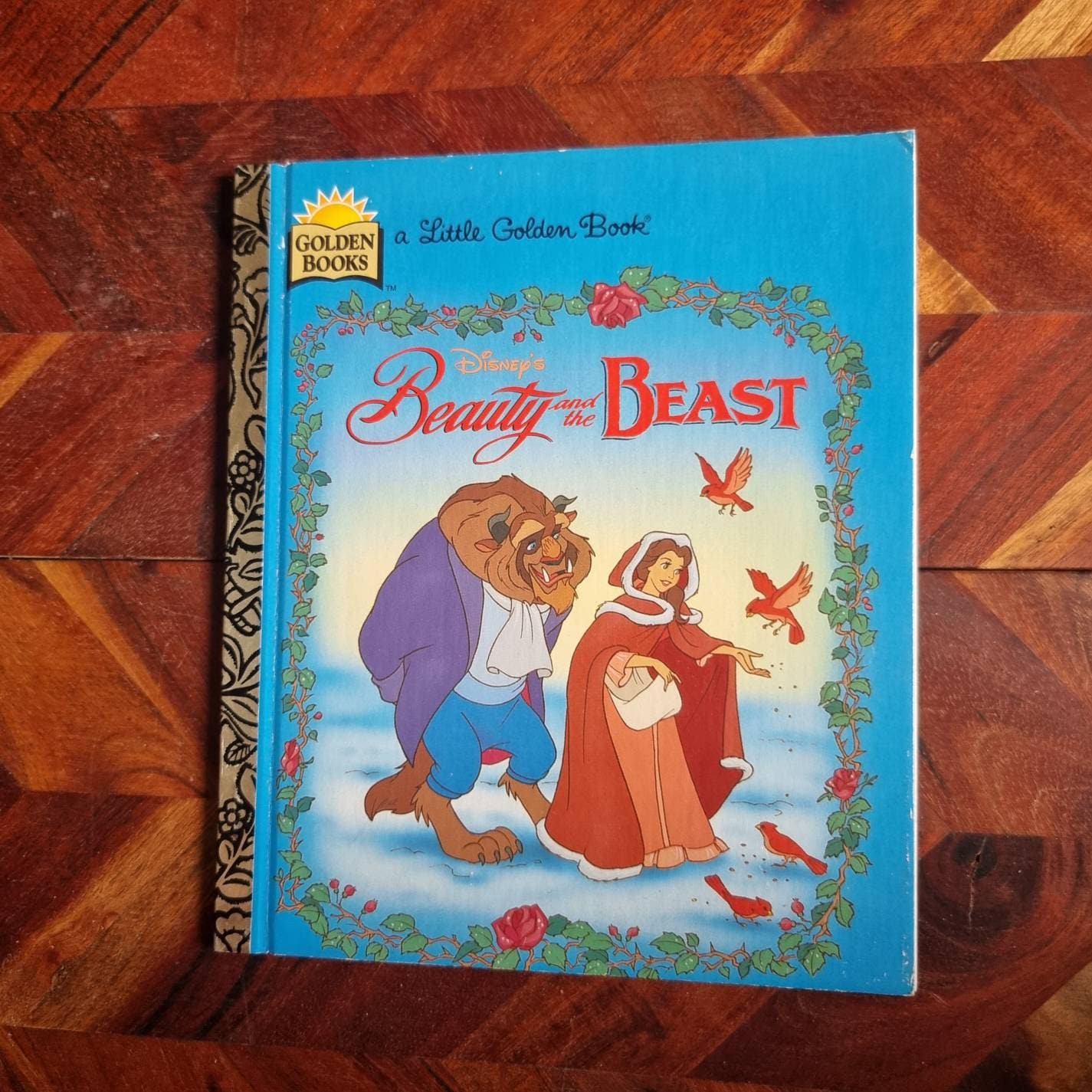 Vintage Children's Book Little Golden Book Beauty and the Beast 1998 ...