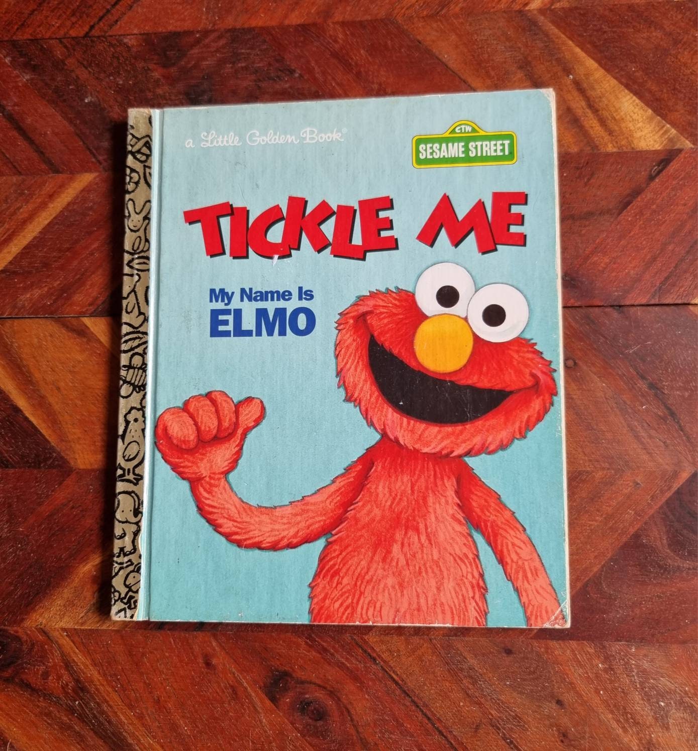 くすぐりエルモ　1996年　SESAME STREET Yahoo!オークション - 【3個セット】(1)1996年発売 初代くすぐりエルモ
