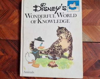 Disney's Wonderful World of Knowledge, Volume 1, Animals, 1982 HC