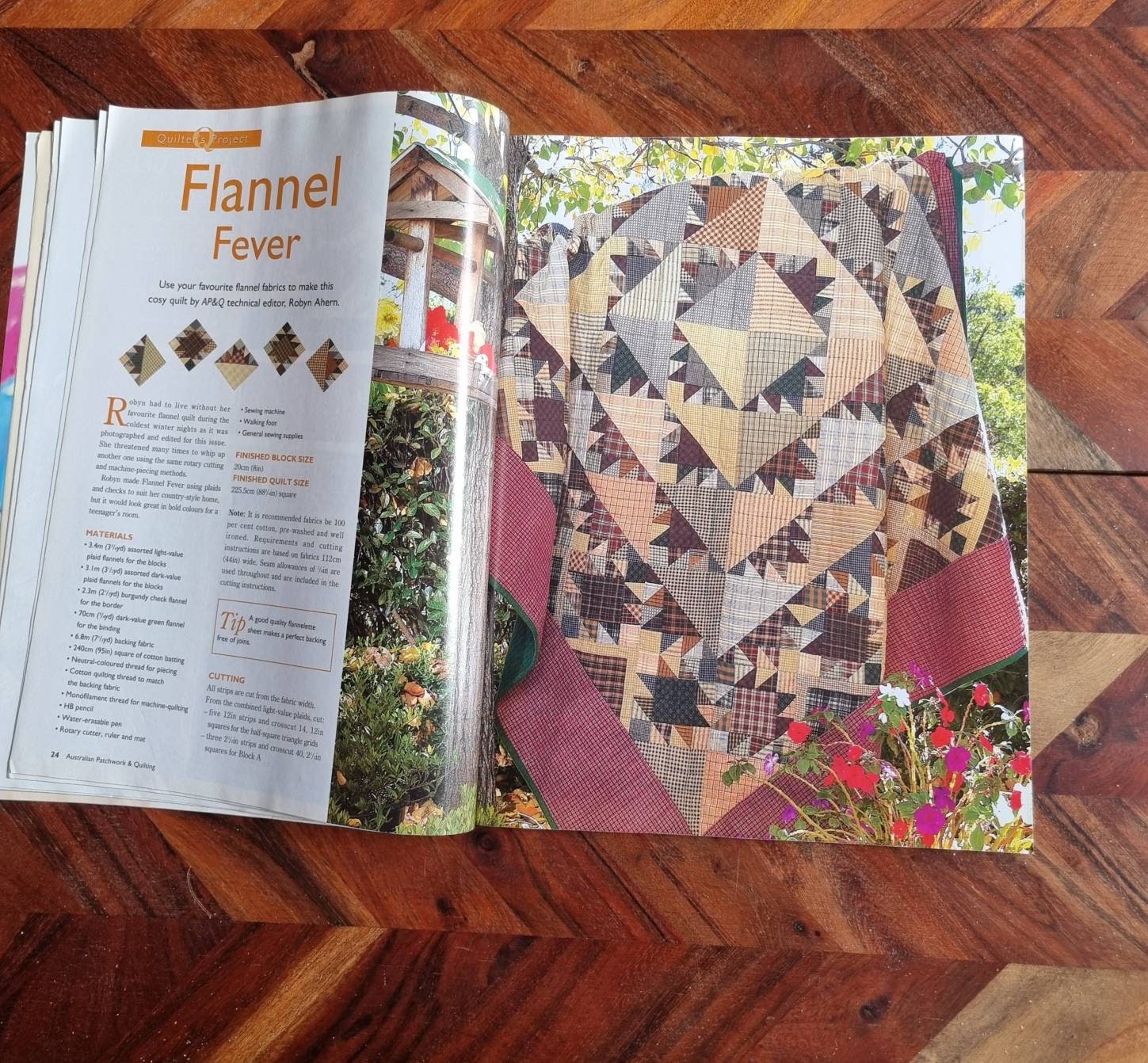 Australian Patchwork and Quilting Magazine Vol 12 No. 5 Etsy