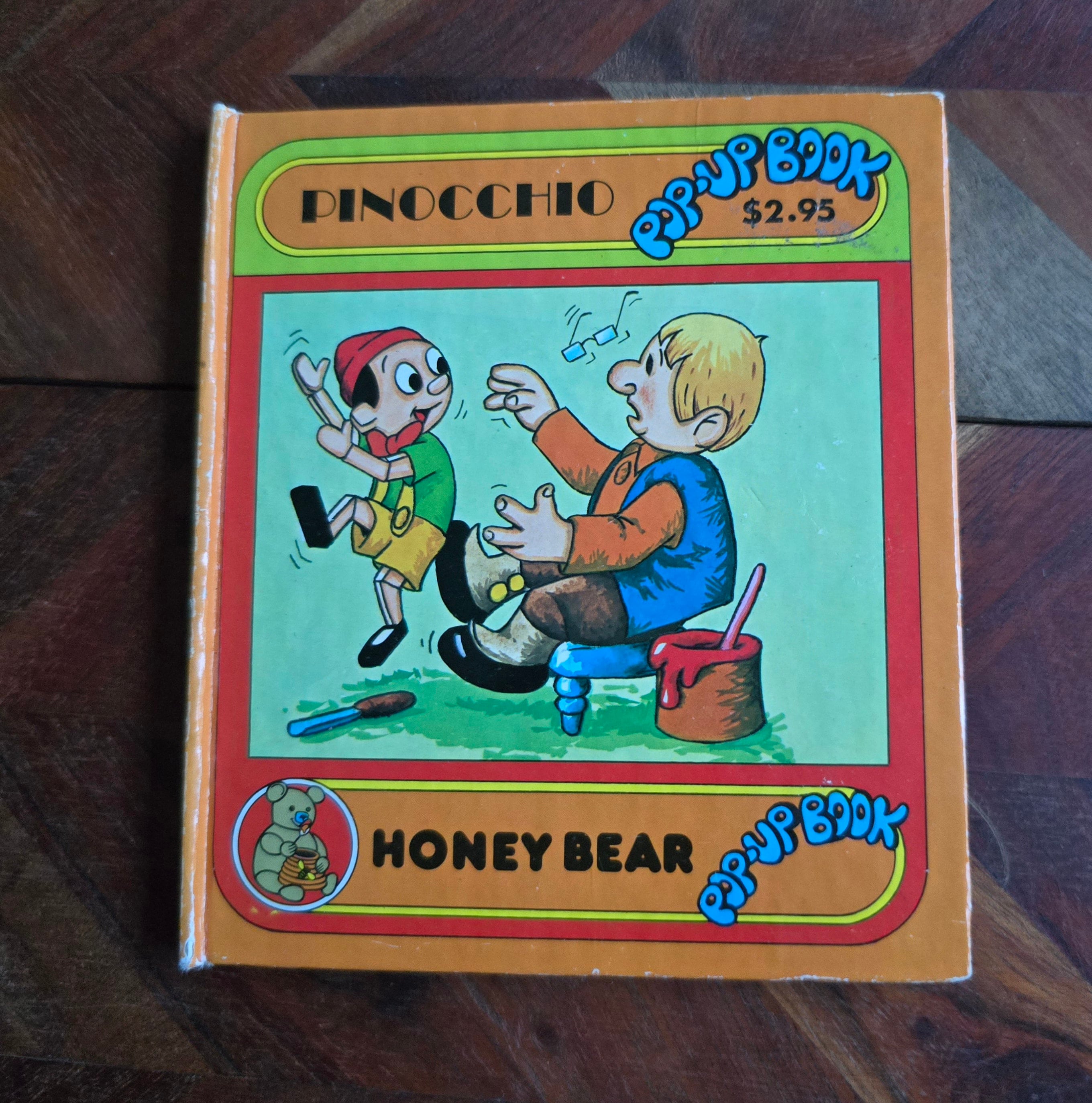 【未使用】Pinocchio ポップアップ絵本 The Adventures of Pinocchio: A Pop-Up Book - de Young
